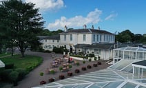 Aerial view of Gunton Hall