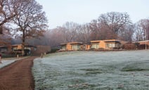 Garden view at Gunton Hall