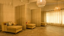 The relaxation room in the spa at Heythrop Park