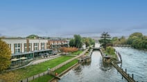 Aerial view of The Runnymede on Thames