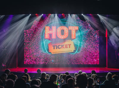 Hot Ticket, a Warner Theatre Company show performed exclusively at Heythrop Park, The Runnymede on Thames and Studley Castle