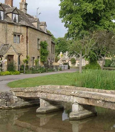 Bourton On Water, bridge over water