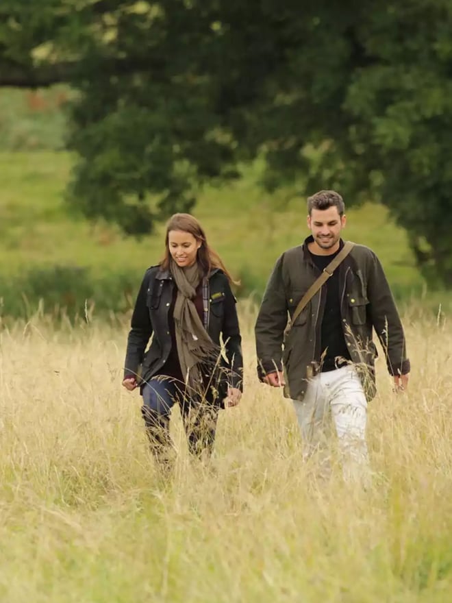 Guests enjoy a walk near The Runnymede on Thames