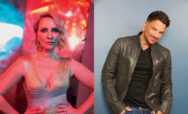 Pop festival with Claire Richards and Peter Andre